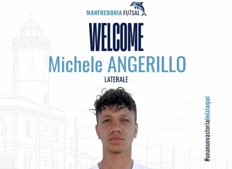 Manfredonia Futsal, un volto di casa: ufficiale l’arrivo di Michele Angerillo