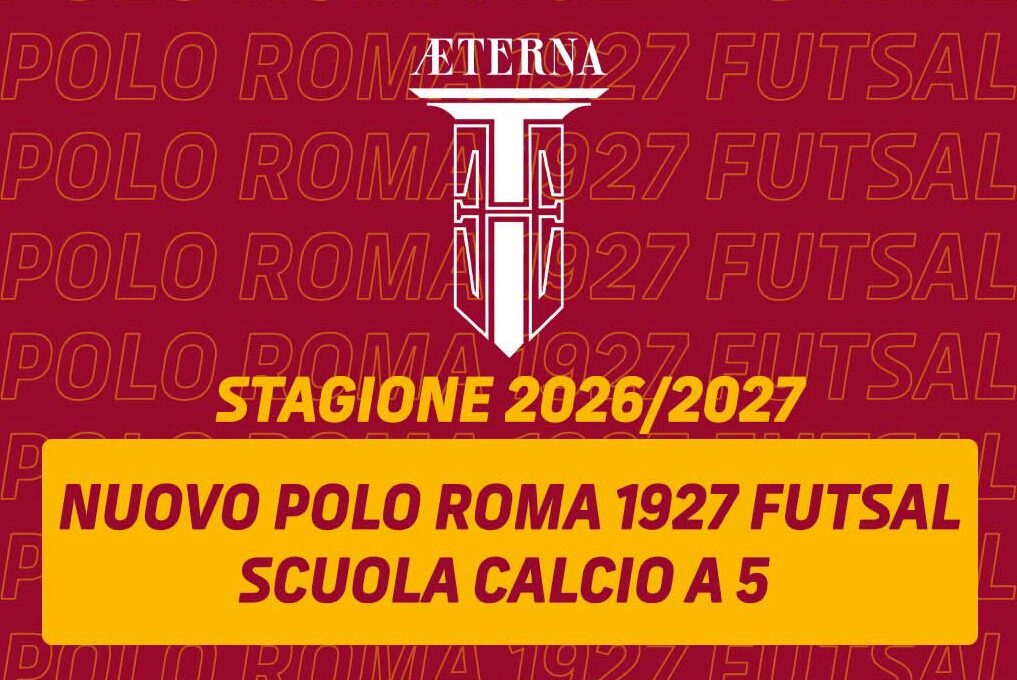 La Asd Æterna è un nuovo Polo Scuola Calcio a 5 della Roma 1927 Futsal